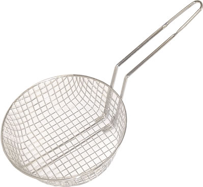Fry Basket, Round, Coarse Wire, 8