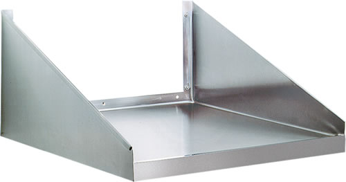 Shelf, Microwave Wall Mounted Stainless 24