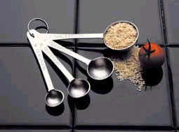 Amco Corp. - Measuring Spoon Set, 4 Piece, Stainless