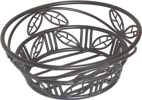 American Metalcraft Inc. - Bread Basket, Wrought Iron, 8