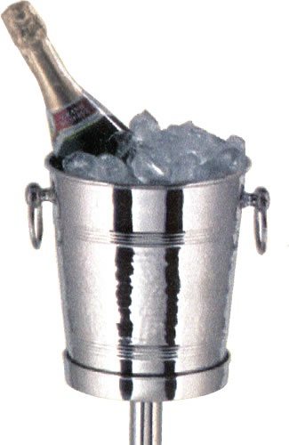 Wine Bucket, Hammered 8-1/2