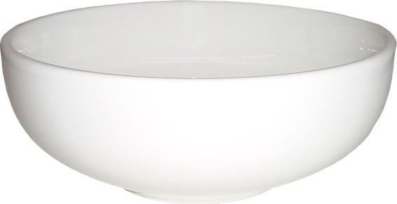 Anfora China - Bowl, Menudo/Pasta, China, White, 25 oz