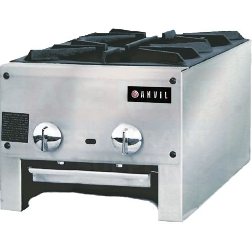 Anvil America Inc. - 2 Burner Natural Gas Hot Plate