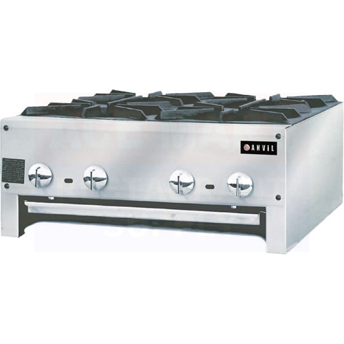 Anvil America Inc. - 4 Burner Natural Gas Hot Plate