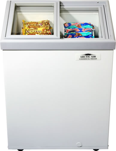 5.0 cu. Ft. Glass Top Freezer