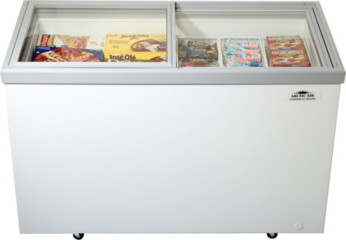 Arctic Air - 14.8 cu. Ft. Glass Top Freezer