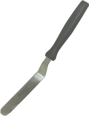 Spatula, Offset, Black Handle, 4-1/2