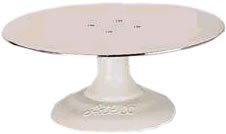 Cake Stand, Metal, Revolving, 12