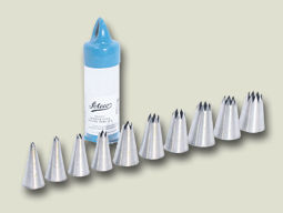 Ateco - Pastry Tip Set, Open Star, Stainless