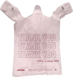 Duro Bag Manufacturing Co. - Plastic T-Sak Bag