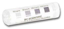 Test Strips for Chlorine Sanitizers