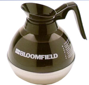 Bloomfield - Decanter, Regular, Plastic w/Stainless Bottom