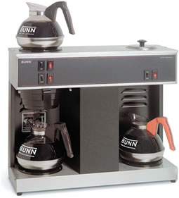 Bunn-O-Matic Corp. - Coffee Maker, Pourover, 3 Warmer