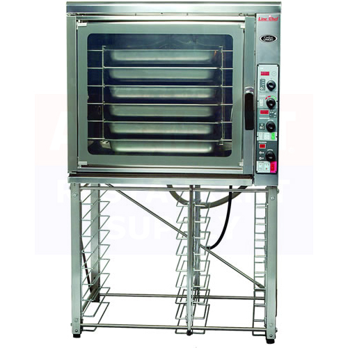 Cadco Ltd. - Full Size 6 Shelf Combi Oven with Stand
