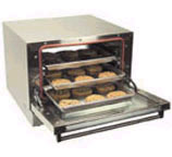 Cadco Ltd. - Oven, Convection, Quarter Size, Countertop, Stainless, 120v