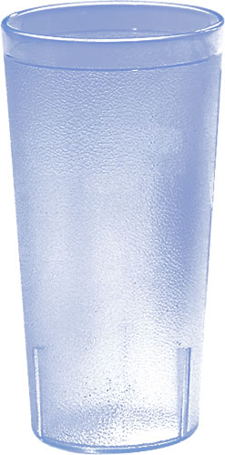 Cambro Manufacturing Co. - Tumbler, Plastic Pebbled Stacking Blue 32 oz