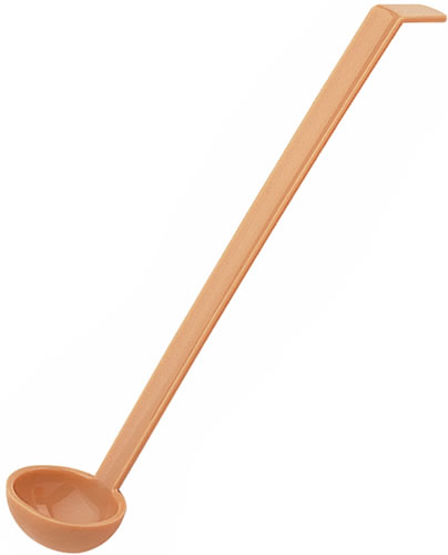 Ladle, Buffet, Plastic, Beige, 1 oz