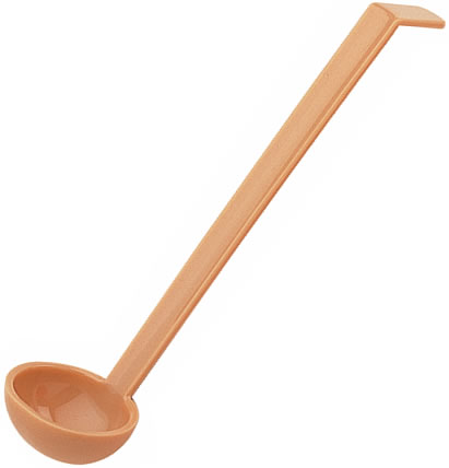 Ladle, Buffet, Plastic, Beige, 3/4 oz