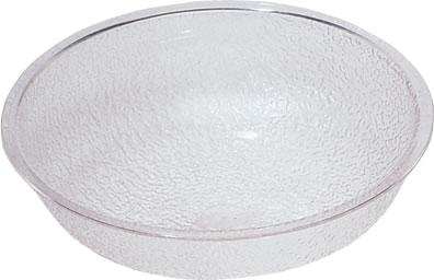 Cambro Manufacturing Co. - Bowl, Pebbled, Acrylic, Clear, 18 oz