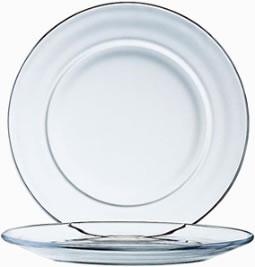 Plate, Dessert, Glass, 