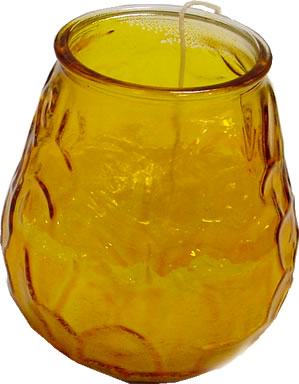 Candle, Venetian, Amber