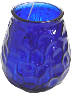Candle Corp. of America - Candle, Venetian, Blue