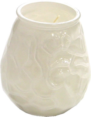 Candle, Venetian, White