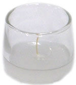 Candle, Votive, Ambria Petite, Clear