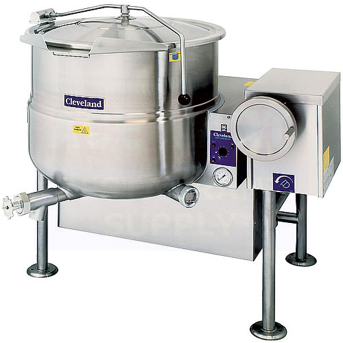 40 gal. Leg Type Natural Gas Tilting Steam Kettle