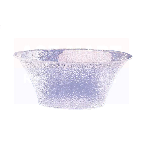 Cal-Mil Plastic Products - Bowl, Salad, Plastic, Bell Shape, Clear, 10