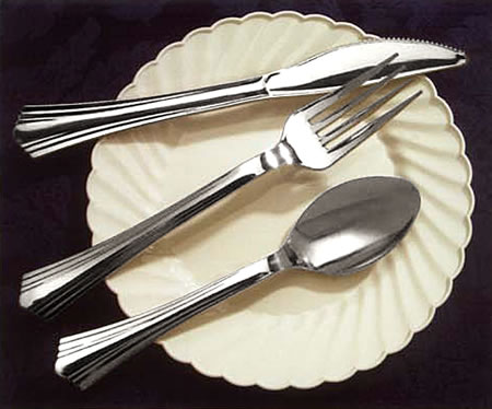 Comet - Reflections 75 Piece Disposable Silverware Pack