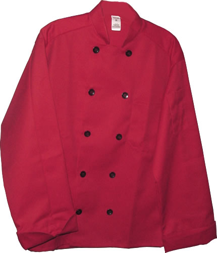 Arden Benhar Mills - Red Chef Coat, Large