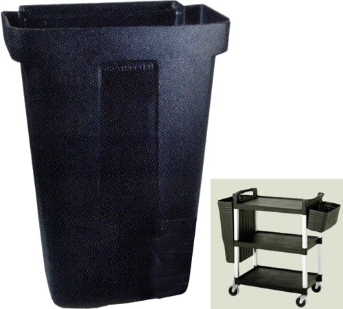 Refuse Bin, Black