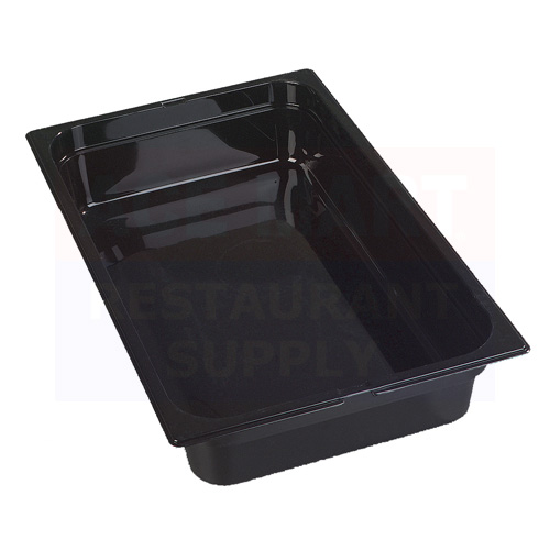 Carlisle Food Service - Food Pan, Full Size, Polycarbonate, Black, 4