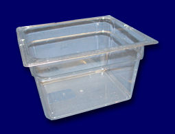 Carlisle Food Service - Food Pan, Half Size, Polycarbonate, Clear, 8