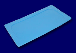 Food Pan Cover, Third Size, Snap-On, Plastic