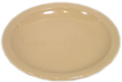 Plate, Melamine, Tan, 8