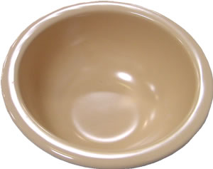 Bowl, Nappy, Melamine, Tan, 14 oz