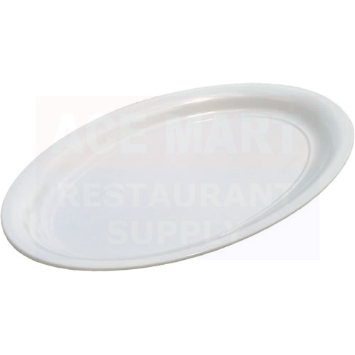 White Melamine Oval Platter 21� x 15�