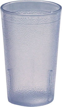 Tumbler, Plastic Pebbled Stacking Blue 9-1/2 oz