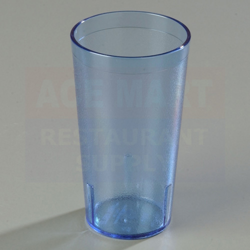 Tumbler, Plastic Pebbled Stacking Blue 16 oz