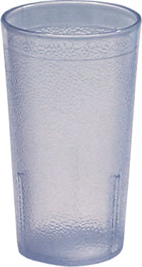 Carlisle Food Service - Tumbler, Plastic Pebbled Stacking Blue 20 oz