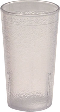 Tumbler, Plastic Pebbled Stacking Clear 20 oz