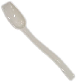 Carlisle Food Service - Spoon, Serving Solid Bowl White 8
