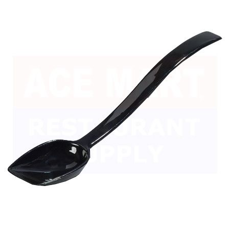 Spoon, Solid, Plastic, Black, 3/4 oz, 10