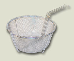 Fry Basket, Round, Wire, 11-1/2