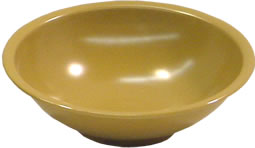 Bowl, Plastic, Maple Brown, 7-1/2