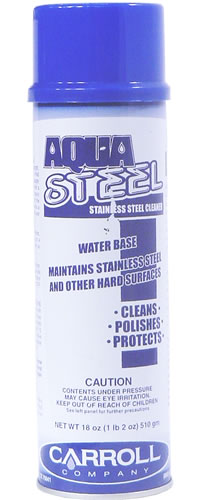 Cleaner, Stainless Steel, Foaming Spray, 18 oz