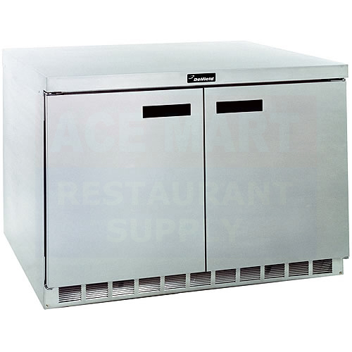 Delfield - Two Door Front Breathing Undercounter Refrigerator