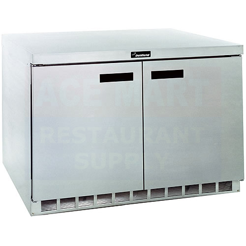 Two Door Front Breathing Undercounter Refrigerator